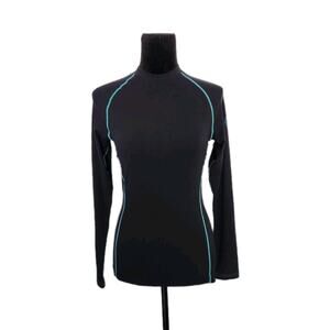 Surfanic Carbon Dri Performance Base Layer Long Sleeve Black Women’s Size XS
